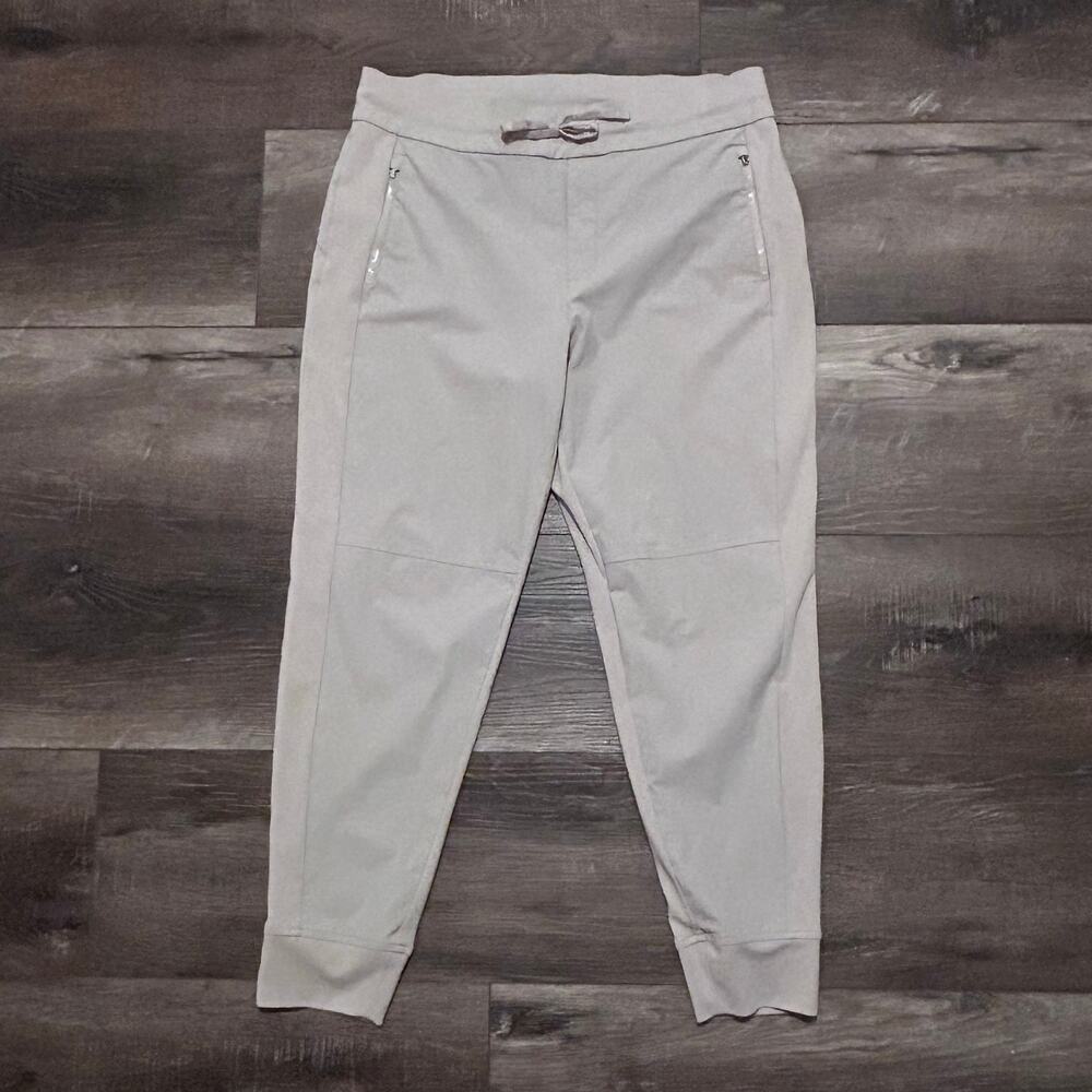 Athleta Headlands Hybrid Trek Jogger Beige Woman's Size 16